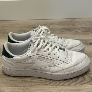 Reebok Men's White Club Sneakers Size 11